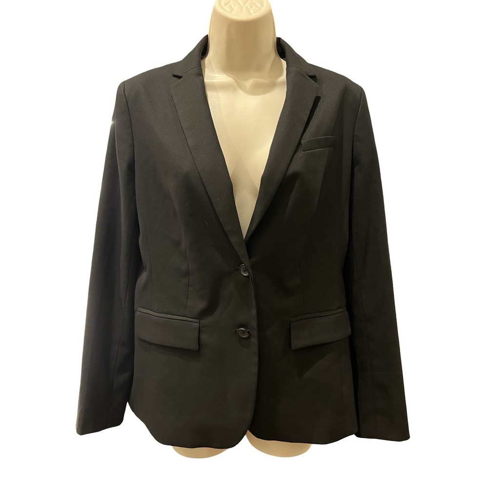 Banana Republic Women's Black Classic Two Button Blazer Size 4